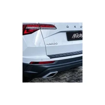 Koncovka výfuku Dummy - koncovky výfuku, Alu Brush Škoda Karoq Facelift -- od roku výroby 11/2021- SLEVA 2%