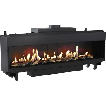 Krbová vložka KRATKI LEO 200 plynová krbová vložka - zemní plyn