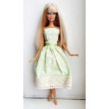 Panenka LOVEDOLLS Světlezelené midi šaty