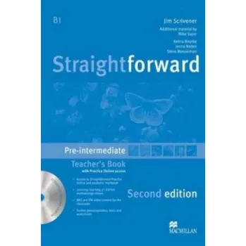 Kniha Straightforward Pre-intermediate Level Teachers Book Pack 2E – Philip Kerr (EN)