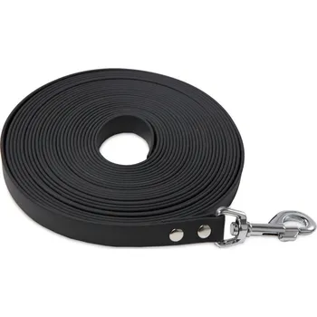 Vodítko pro psa FIREDOG BioThane Stopovací vodítko13mm 15m Barva: Černá