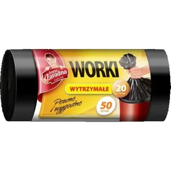 Pytle na odpadky Anna Zaradna Anna Zaradna - Pytle na odpad, odolné, černé - 20l