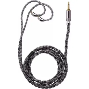 Sluchátka FiiO LC-RD Pro (Luxusní stříbrný kabel pro sluchátka s MMCX konektorem s vyměnitelnými koncovkami 2,5mm/3,5mm/4,4mm.)