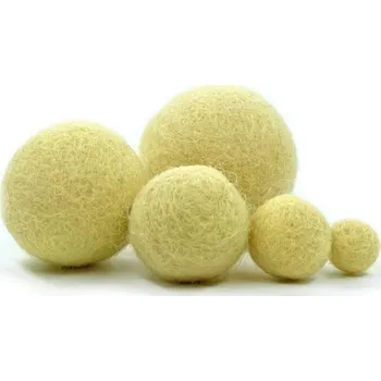 MMboutique Plstěná kulička vel.L 047-Chartreuse