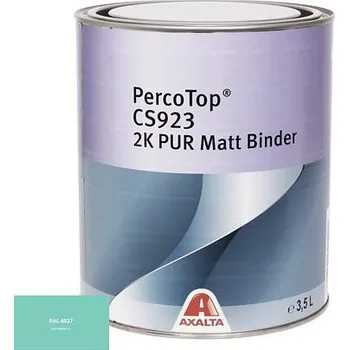 barva na kov Matná polyuretanová 2K barva Axalta PercoTop MATT RAL 6027