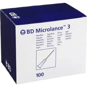 Injekční jehla BD Microlance Inj. jehla 25G 0.50x25 oranž.100ks