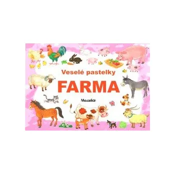 omalovánky Veselé pastelky Farma