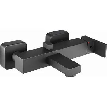 Vodovodní baterie Herz Baterie vanová černá, SQ q30B, UH00360B