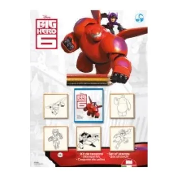 Dětské razítko Razítka Big Hero, blistr 5 ks