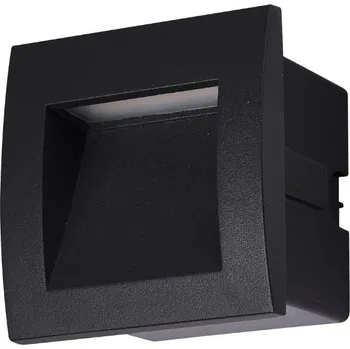 Venkovní osvětlení LED venkovní nástěnné svítidlo - zápustné osvětlení schodiště Lagos 9cm, denní světlo 3W