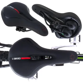 Sedlo na kolo L-BRNO Sportovní sedlo na kolo z elastické pěny 175 mm