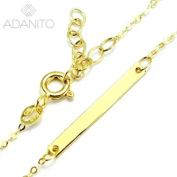 Řetízek ADANITO BRNH0190G Zlatá 20x2,2 mm