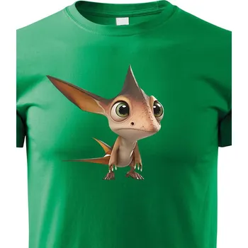 Chlapecké tričko Dětské triko Pteranodon, Barva Zelená, Velikost 110 cm/4 roky, Canvas Dětské tričko Bezvatriko.cz 1797