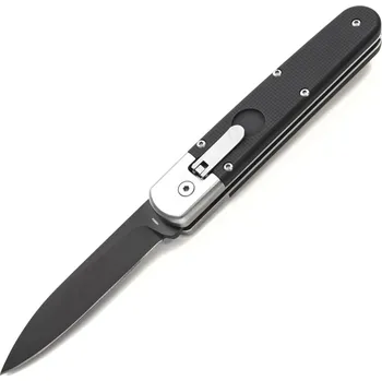 kapesní nůž Zavírací nůž A.G.A. CAMPOLIN BARON Elite Black - Black Drop Point