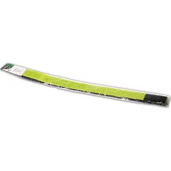 Reflexní pásek suchý zip, žlutý (sada 2 ks)