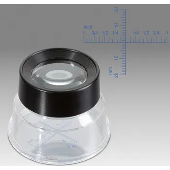 Lupa Lupa aplanatická příložní s odnímatelnou stupnicí - LCH SL50R - D 086B