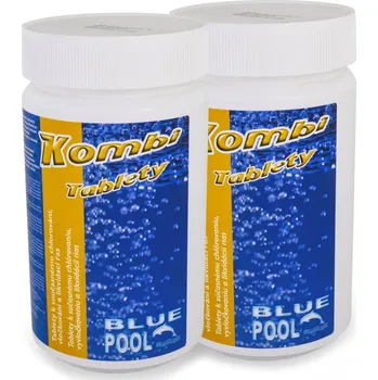 Bazénová chemie BluePool Bazénové chlor kombi 5v1 tablety 2 x 1 kg
