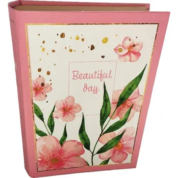 Bonboniéra Bonboniéra KNIHA 150 g - BEAUTIFUL DAY (bonboniéra ve tvaru knihy / pralinky s mléčným krémem / velikost 22 x 16 x 6 cm)