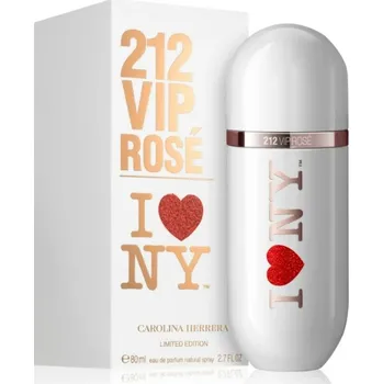 Dámský parfém Carolina Herrera Carolina Herrera 212 VIP Rose I Love New York, Parfémovaná voda 80ml Pre ženy Parfémovaná voda