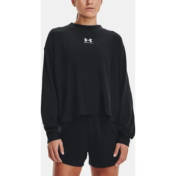 Dámská mikina Dámská mikina Under Armour UA Rival Terry Oversized 1376995-001 Černá XS