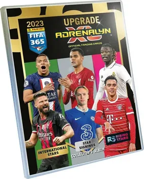 Příslušenství ke karetním hrám Panini FIFA 365 Adrenalyn XL Upgrade album na 240 karet