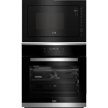 Set domácích spotřebičů Recenze Beko BIMM25400XMS + BMGB25333BG