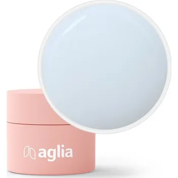 Lak na nehty Aglia POLYMASTER Ice White - 15 ml stavební UV polygel HEMA FREE