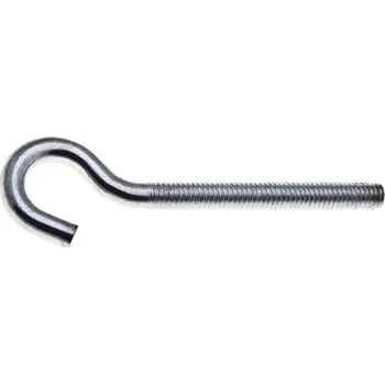 Šroub Hák s metrickým závitem M6x50 zinek bílý, 100ks