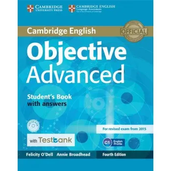 Anglický jazyk Objective Advanced Student's Book with Answers with CD-ROM with Testbank – Felicity O'Dell (EN)