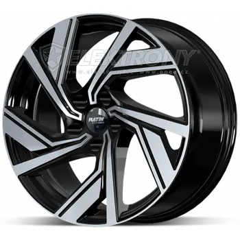 Alu kolo Platin P114 Black 7,5x19 5x112 ET50