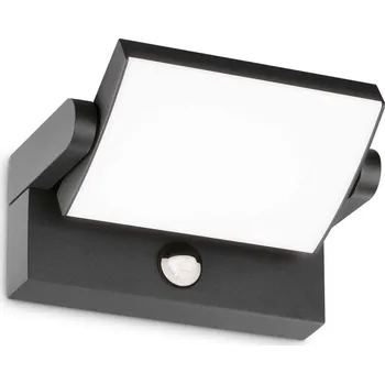 Venkovní osvětlení Ideal Lux Venkovní nástěnné LED svítidlo SWIPE se senzorem Barva: Antracit