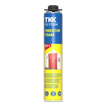 Montážní pěna TKK PU FOAM Firestop - protipožární pěna pistolová 750ml