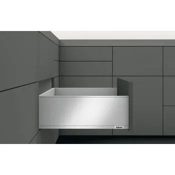 BLUM Legrabox pure bílý - sada C 300 / 40 kg bez čelního kování