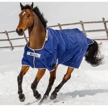 Jezdectví Bucas Deka výběhová Atlantic Bucas, 50 g, navy Délka zad: 165 cm