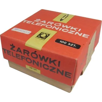 Osvětlení Žárovka telefonní 60V/20mA T5,5 POLAM, balení 100ks