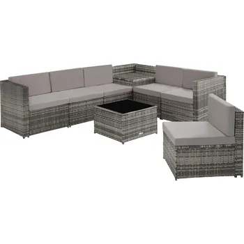 Zahradní sestava tectake Verona šedá