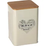 Plechová dóza s víkem - káva