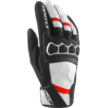 Rukavice CLOVER rukavice AIRTOUCH-2 white/red - XL