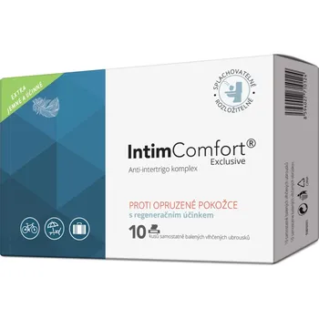 Papírový kapesník Intim Comfort Anti-intertrigo komplex 10 ks - s kupónem KUP15 cena 186 Kč + extra diskrétní expedice