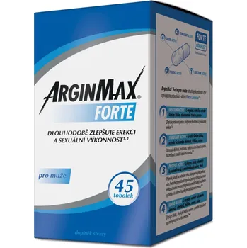 ArginMax Forte pro muže 45 tobolek - s kupónem KUP15 cena 1045 Kč + extra diskrétní expedice