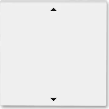 vypínač 3299H-A00110 01 Kryt spínače žaluziového s krátkocestným ovladačem, s potiskem, bílá / ledová bílá