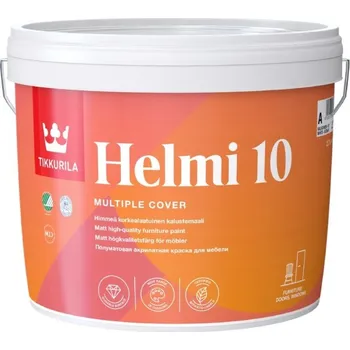 barva na zeď Tikkurila HELMI 10 mat 2,7L tvt int.: S436 (Regatta) + dárek k objednávce nad 1000Kč