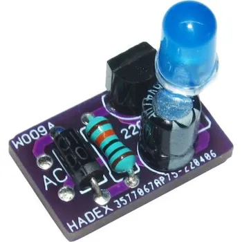 Počítač Indikátor 230V AC LED modrá v.2 STAVEBNICE