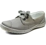 DÁMSKÉ POLOBOTKY KACPER 2-5098 780+781+780 ŠEDÁ Barva: ŠEDÁ, Velikost: 38