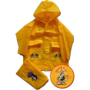 Pláštěnka PIDILIDI Pláštěnka KRTEK žlutá, vel. 104