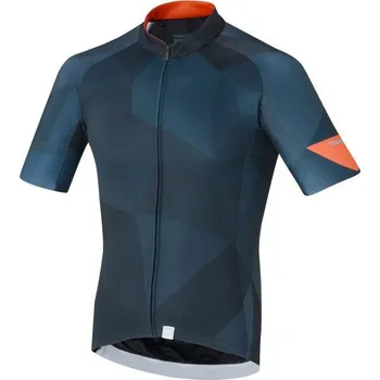 cyklistický dres SHIMANO BREAKAWAY dres, námořní, M