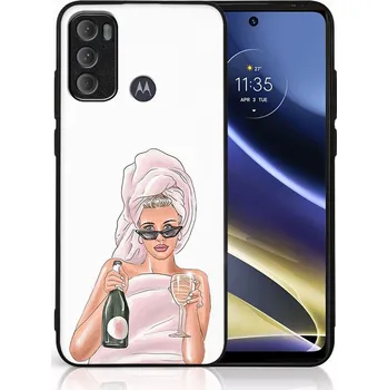 Příslušenství pro tablet VSECHNONAMOBIL 46038 MY ART Ochranný obal Motorola Moto G60 CHAMPAGNE (134)
