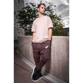 Feeney hnědé tepláky Joggers L Hnědá