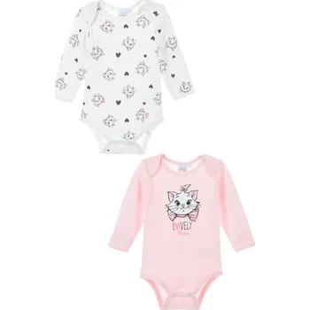 Body Růžovo-bílý set body - Marie Velikost: 86
