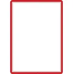 Tarifold Tarifold, magnetický samolepicí rámeček A3 Varianta: červený